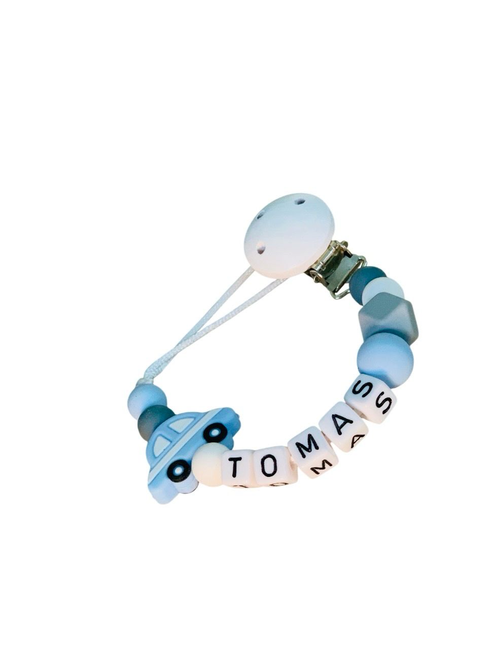 Speenkoord Auto Blauw Speenkoord Auto Blauw