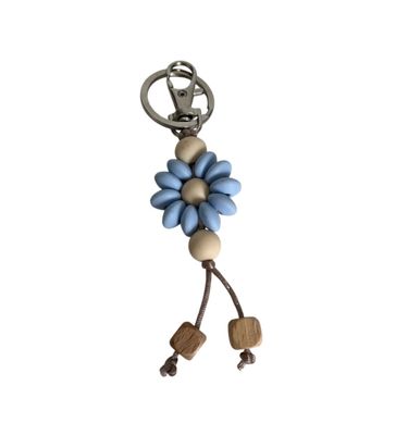 Sleutelhanger Bloem serenity/lichtbeige Sleutelhanger Bloem serenity/lichtbeige
