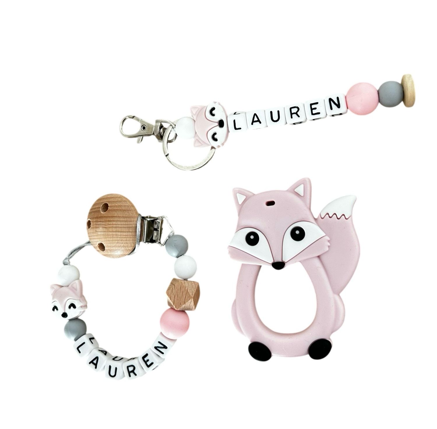 Cadeauset Vos roze