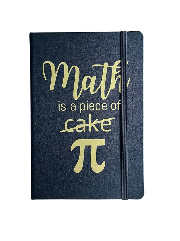 Schrift 'Math is a piece of PI'