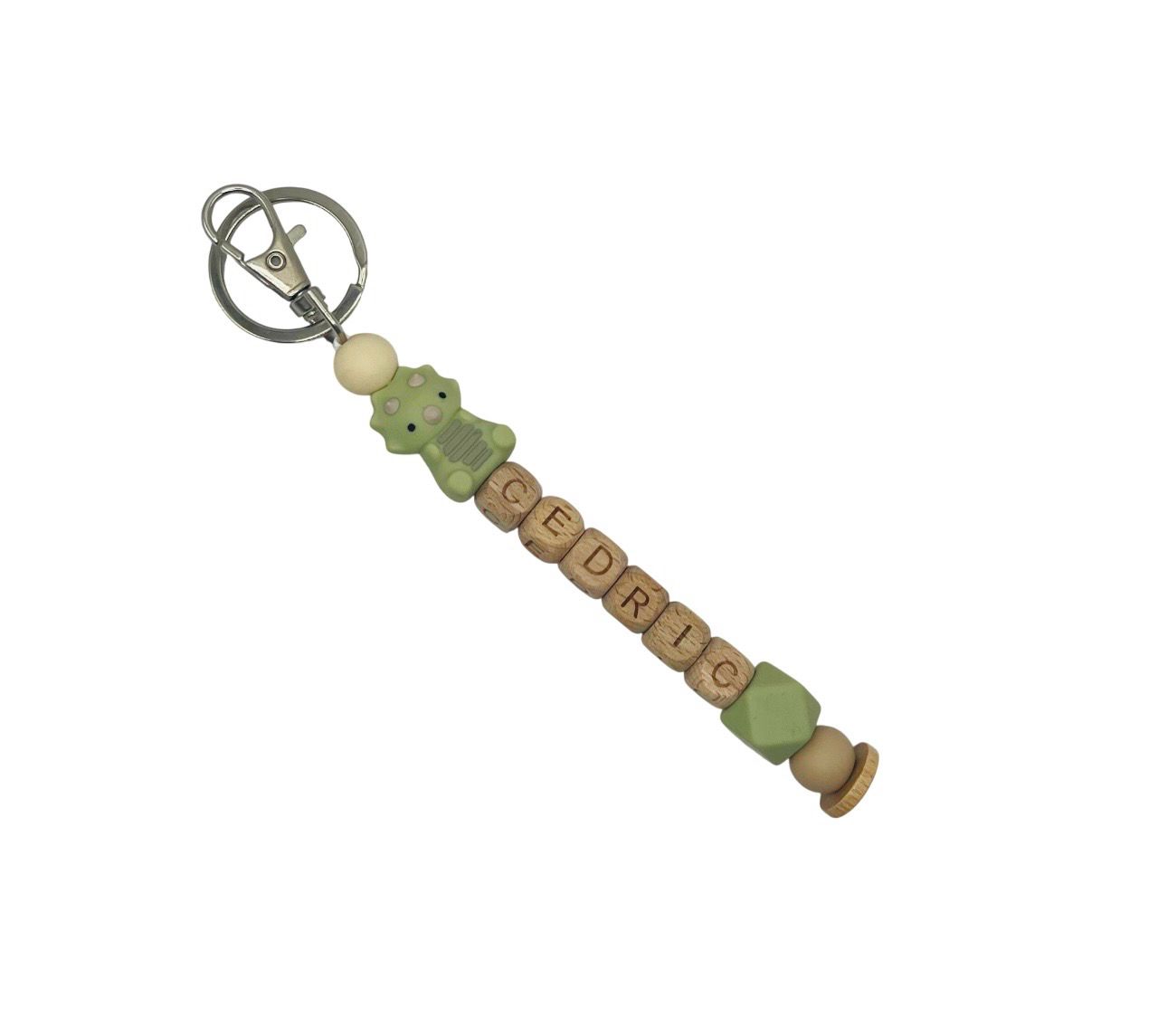 Sleutelhanger Dino Triceratops 3D