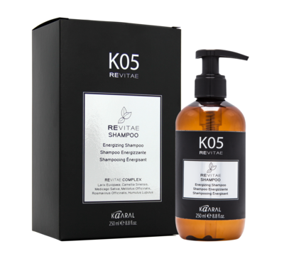 KAARAL K05 REVITAE Trattamento Energizzante e Densificante Shampoo 250ML
