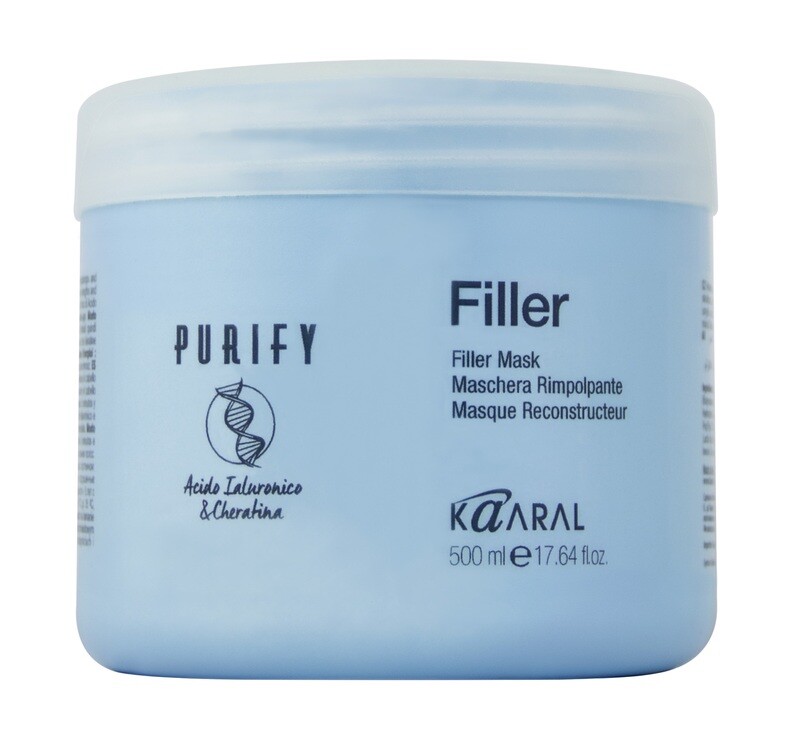 KAARAL PURIFY FILLER MASCHERA RIMPOLPANTE CHERATINA ACIDO IALURONICO  500ML