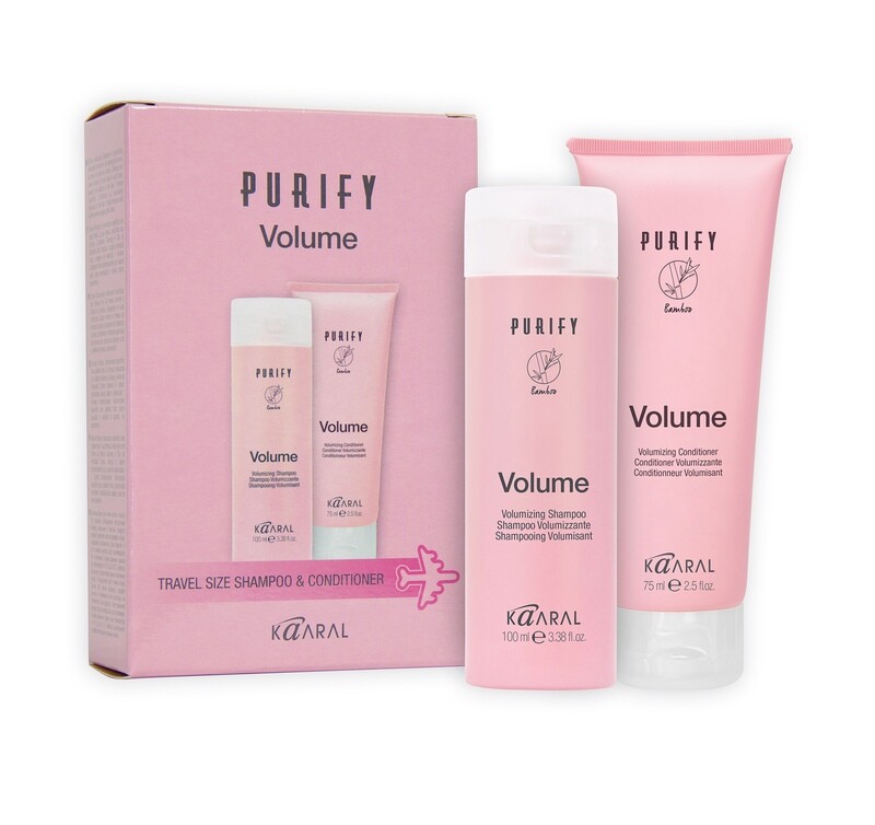 KAARAL PURIFY VOLUME TRAVEL KIT SHAMPOO 100ML + CONDITIONER 75ML