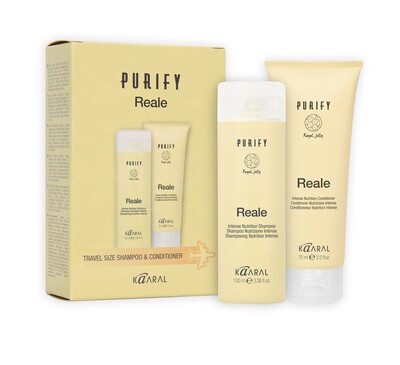 KAARAL PURIFY REALE TRAVEL KIT SHAMPOO 100ML + CONDITIONER 75ML