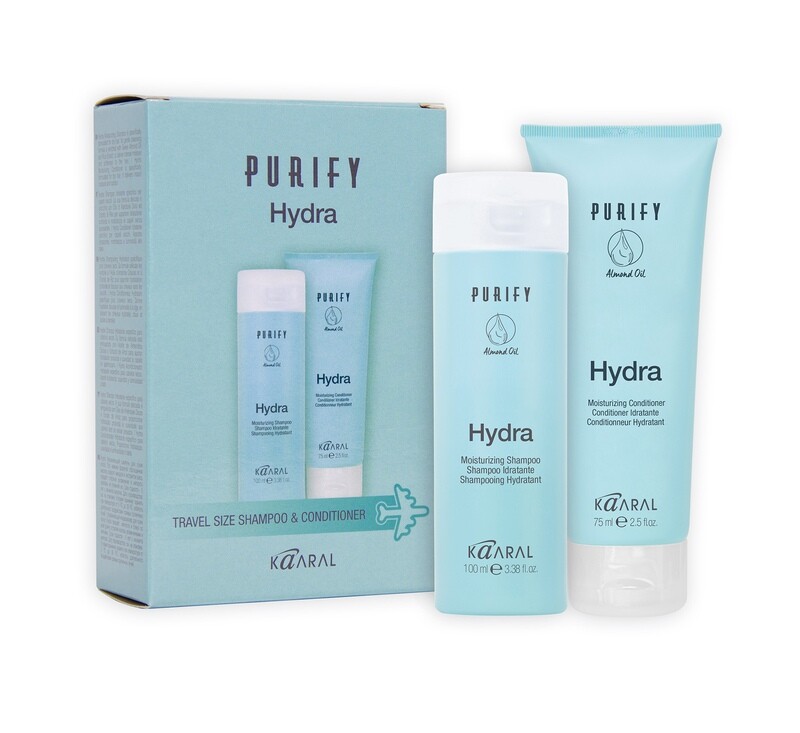 KAARAL PURIFY HYDRA TRAVEL KIT SHAMPOO 100ML + CONDITIONER 75ML