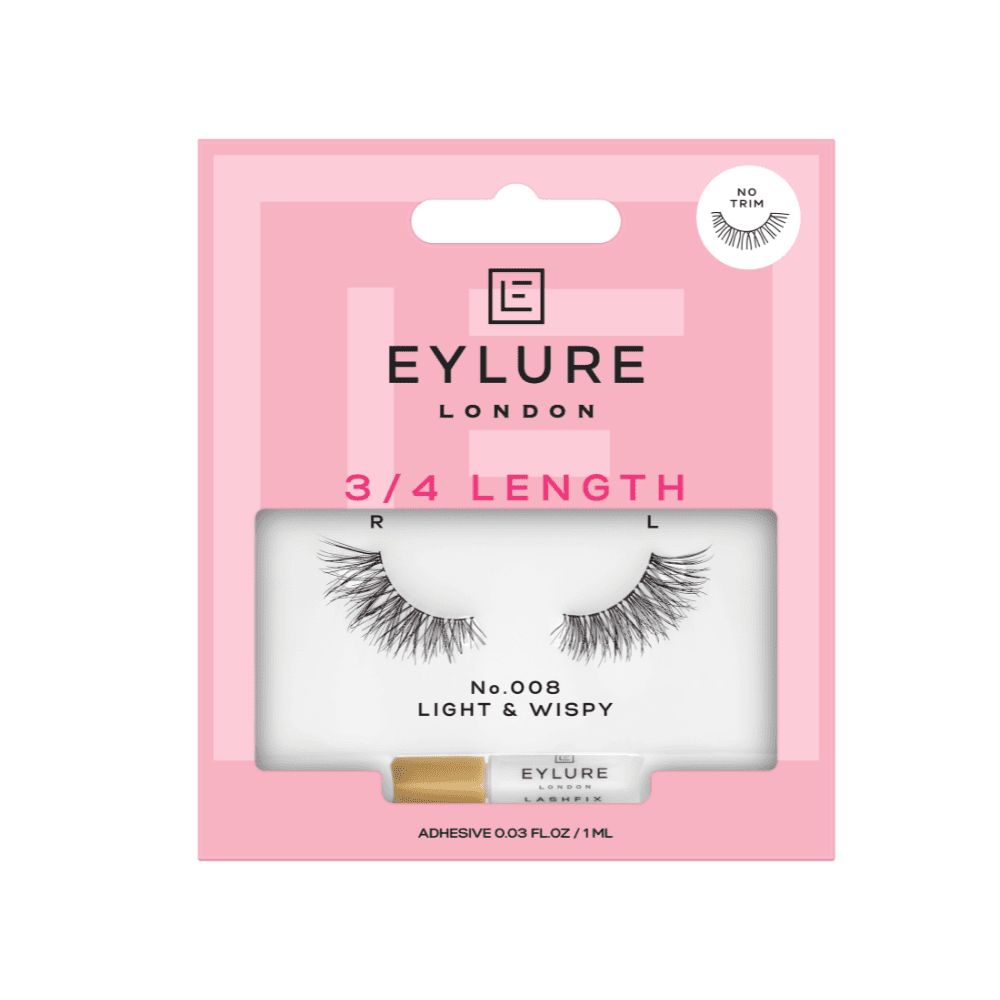 EYLURE - Lunghezza ciglia finte, 008 nero