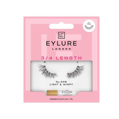 EYLURE - Lunghezza ciglia finte, 008 nero