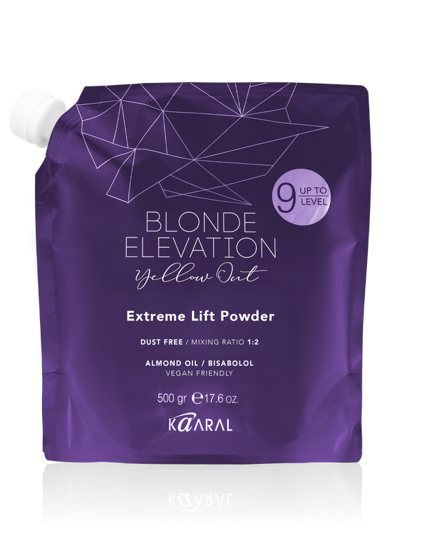 KAARAL BLONDE ELEVATION YELLOW OUT EXTREME LIFT POWDER 500GR KAARAL BLONDE ELEVATION YELLOW OUT EXTREME LIFT POWDER 500GR