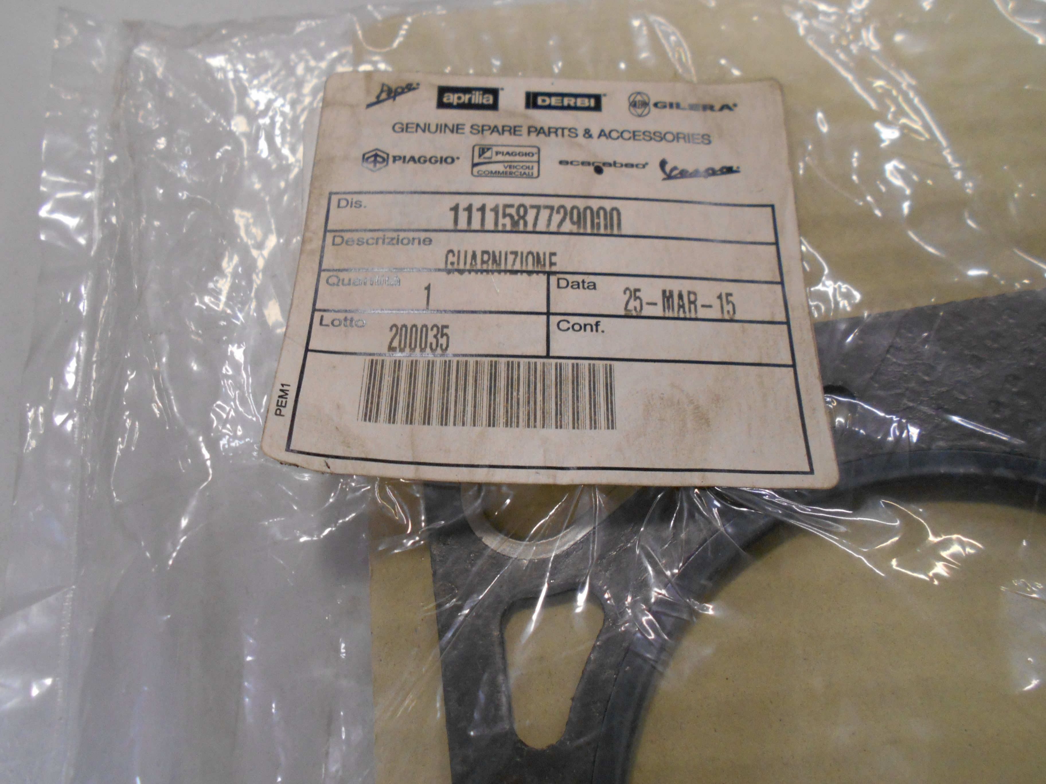 GUARNIZIONE TESTA ORIGINALE PIAGGIO PORTER 1000