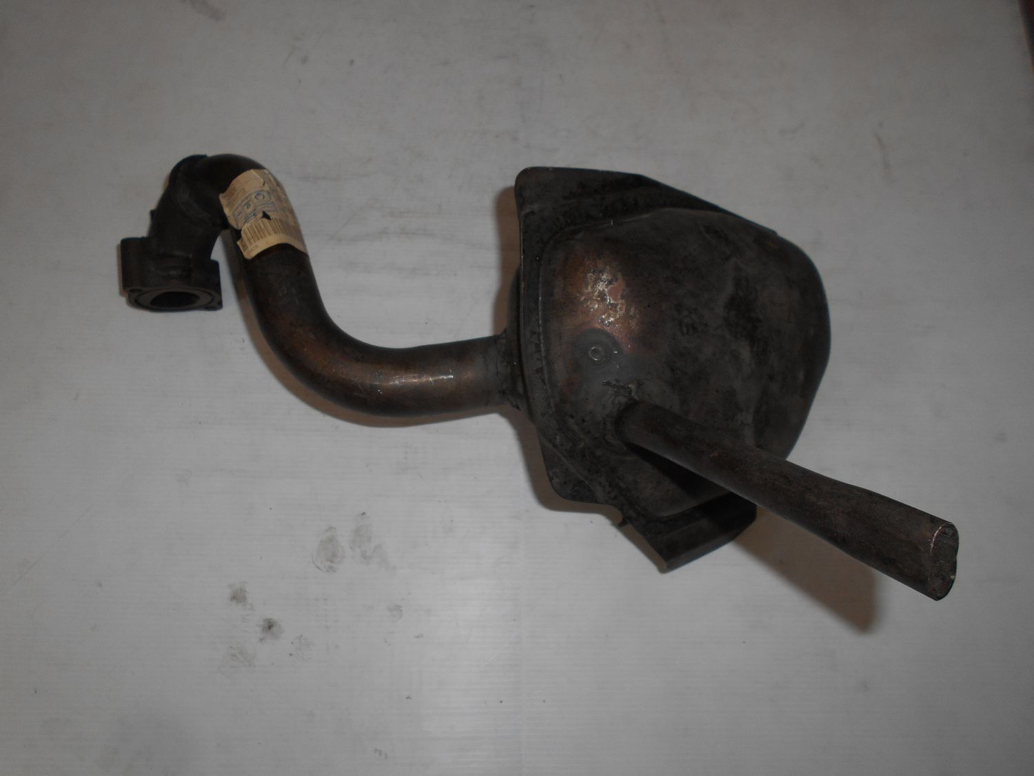 145809 MARMITTA PIAGGIO APE P501 P601