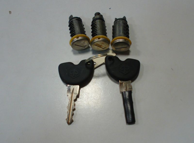 575124 KIT CILINDRETTI CHIAVE PIAGGIO SKIPPER