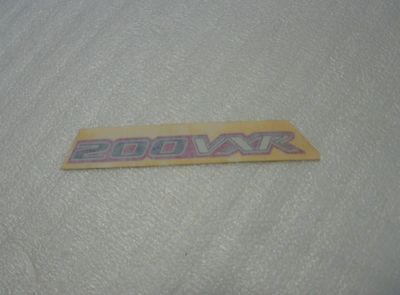 577985 TARGHETTA ADESIVA "VXR200" GILERA RUNNER 200