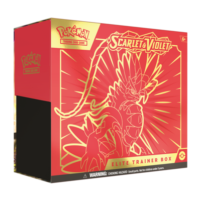 Scarlet &amp; Violet - Elite Trainer box - Koraidon (rood)