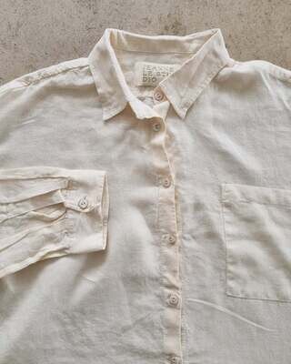 JEANNE LE STUDIO Alma Shirt Cream