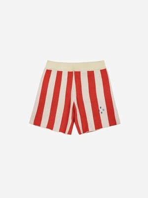 BOBO CHOSES ADULT Striped knitted short