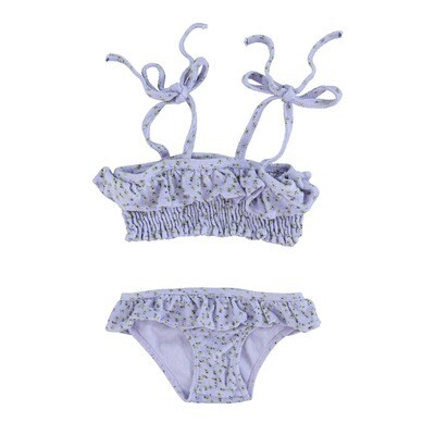 PIUPIUCHICK bikini | lavender w/ yellow flowers allover