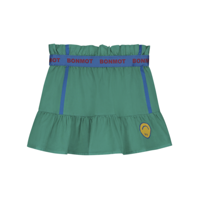 BONMOT
Mini skirt side stripes smiley