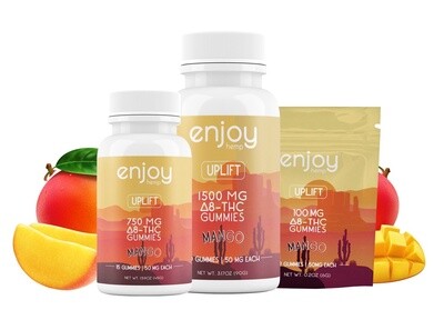 Enjoy: Uplift Mango Delta 8 THC Gummies