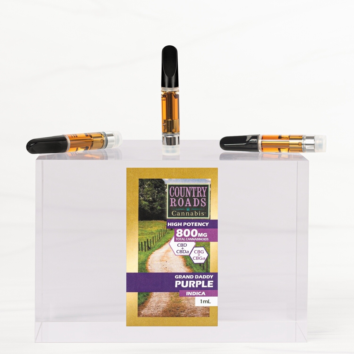 Country Roads: CBD Vape Cartridges