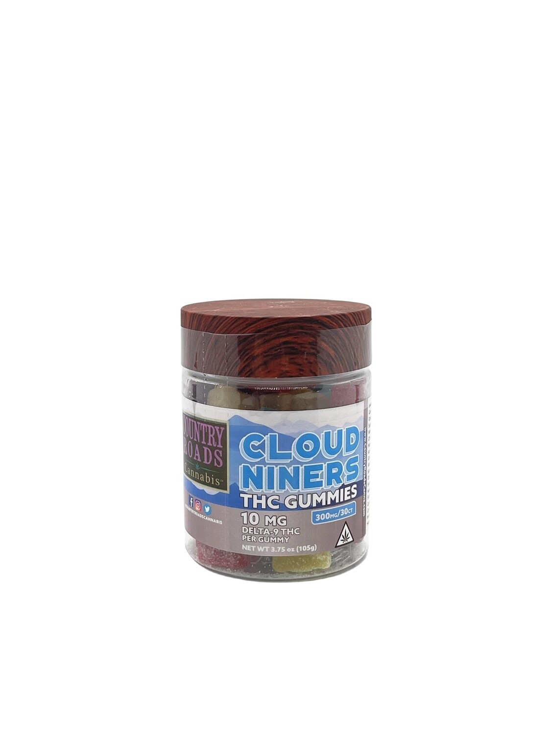 Country Roads: Cloud Niners Delta 9 THC Gummies
