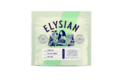 Elysian: Secret OG Delta 8 Flor de THC