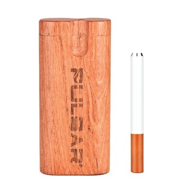 Pulsar: Wood Twist Top Dugout w/ One Hitter Pipe