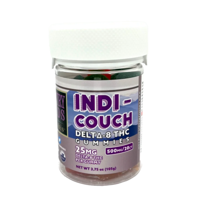 Country Roads: Indi-couch Delta 8 THC Gummies