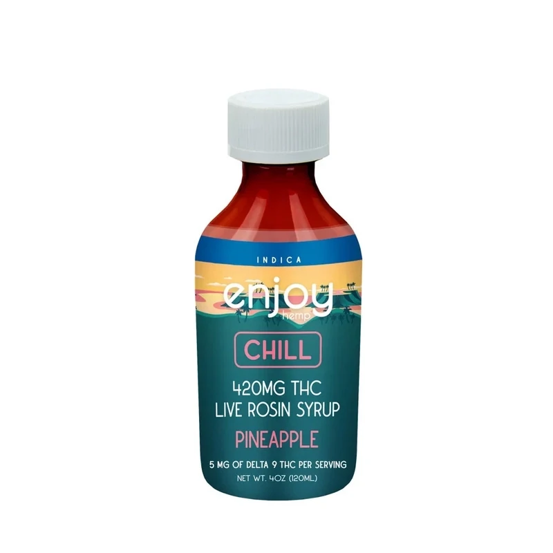 Enjoy Hemp: Live Rosin Delta 9 THC Syrup / Chill Pineapple