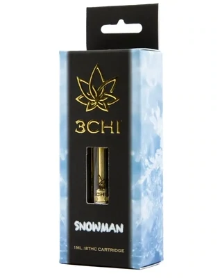 3Chi: Snowman Sativa Delta 8 THC Vape Cartridge 1g