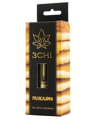3Chi: Pancakes Hybrid Delta 8 THC Vape Cartucho 1g