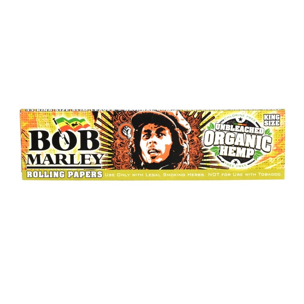 Bob Marley: Organic Hemp Rolling Papers, Size: 1 1/4