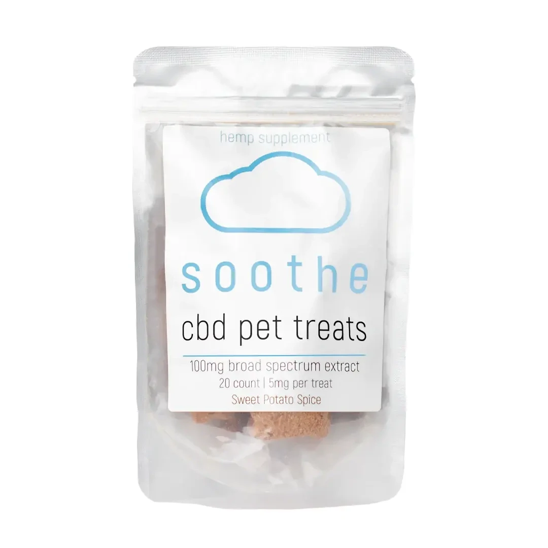 Soothe: 100mg CBD Pet Sweet Potato Spice Treats, Flavor: Sweet Potato Spice