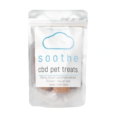 Calmar: 100 mg de CBD para mascotas con golosinas de camote y especias