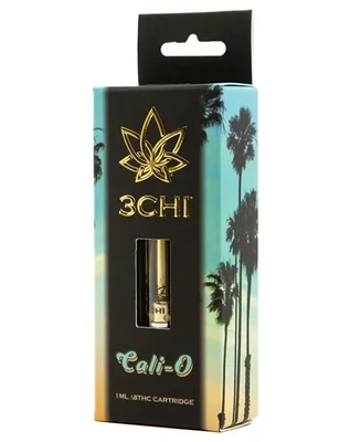 3Chi: Cali-O Hybrid Delta 8 THC Vape Cartridge 1g
