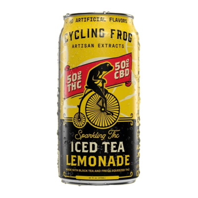 Cycling Frog: THC + CBD Iced Tea Lemonade Seltzer
