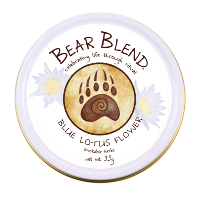 Bear Blend: Blue Lotus Flower — Limited Edition Smokable Herbs