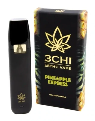 3Chi: Pineapple Express Delta 8 Disposable Vape Pens