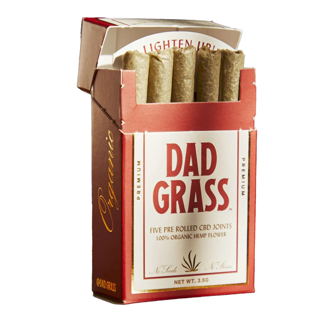 Dad Grass Hemp CBD Pre Rolled Joints 5 Pack