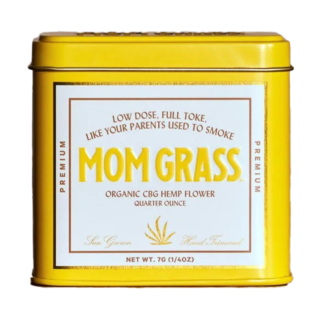 Mom Grass CBG Hemp Flower Quarter Ounce