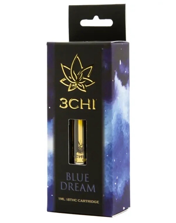 3Chi: Blue Dream Hybrid Delta 8 THC Vape Cartridge (BDT) 1g