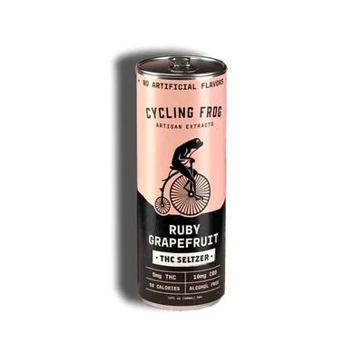 Cycling Frog: Ruby Grapefruit THC Seltzer