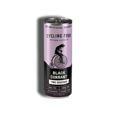 Cycling Frog: Black Currant THC Seltzer