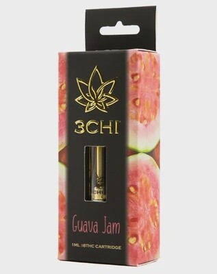 3Chi: Guava Jam Hybrid Delta 8 THC Vape Cartridge 1g
