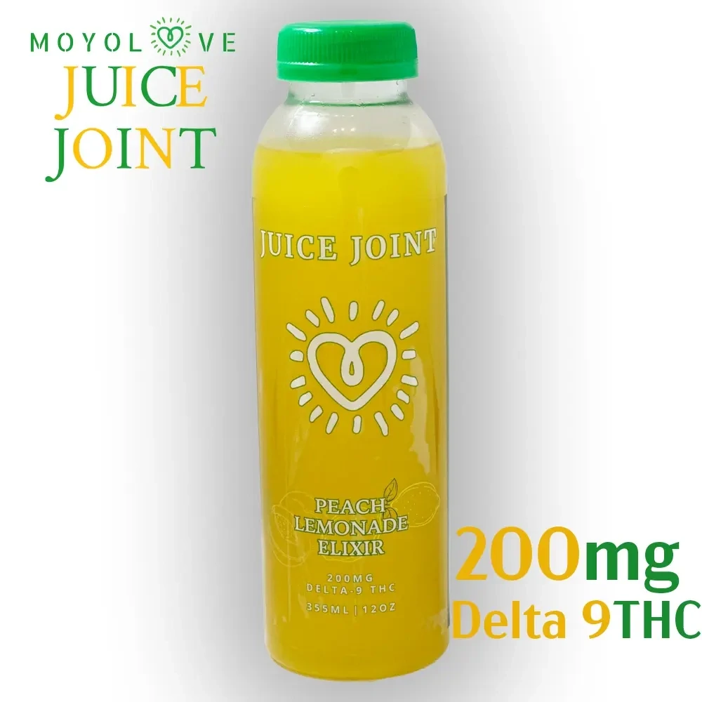 Juice Joint: 200mg THC Peach Lemonade 12oz