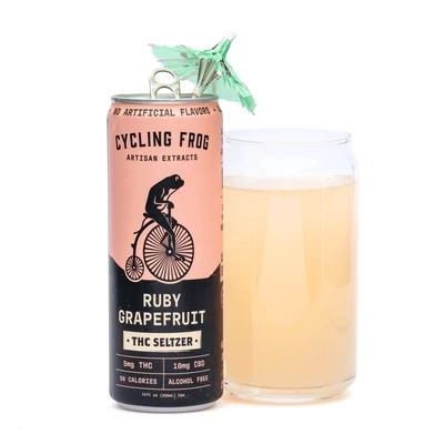 cycling frog ruby grapefruit single can