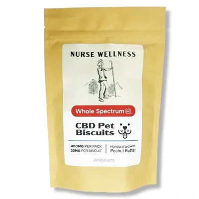 Nurse Wellness CBD Pet Biscuits 20mg