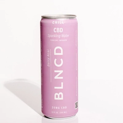 BLNCD: Chill 20mg CBD Sparkling Water