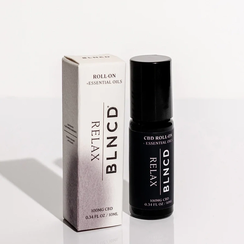 BLNCD: Relax AromaTherapy + CBD Roll-On 100mg