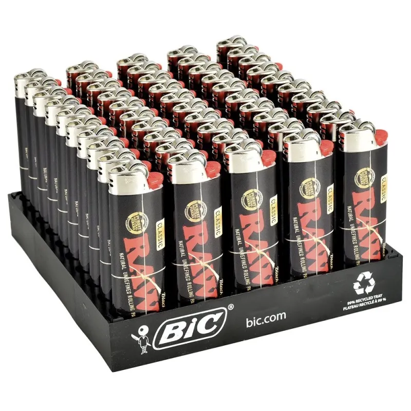 RAW Bic Lighter - Black